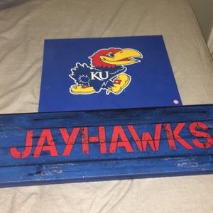 Kansas university canvas posters (bundle)